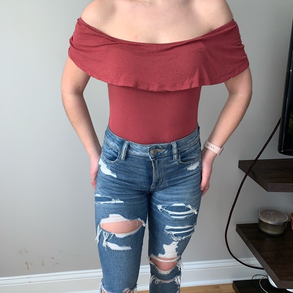 Off the shoulder bodysuit - Picture 1 of 4